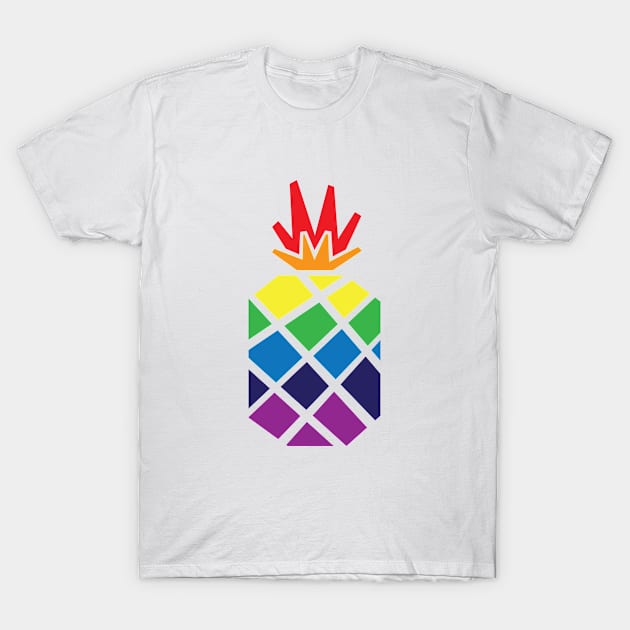 Pride Pineapple T-Shirt by tvd